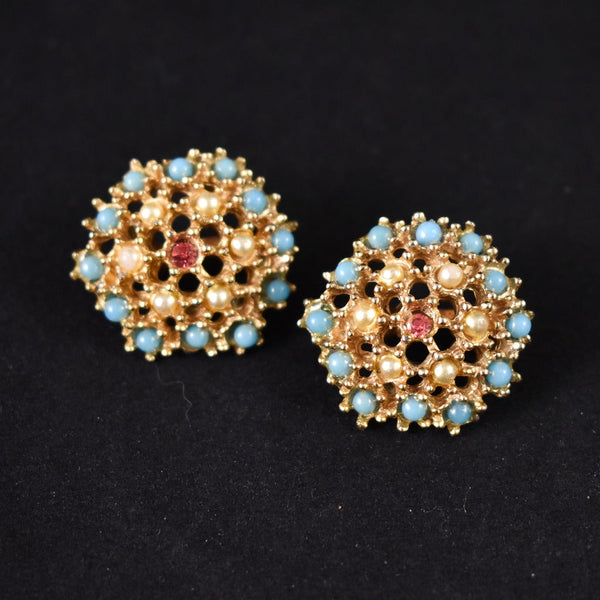 Round Bead Vintage Scatter Pins Cats Like Us