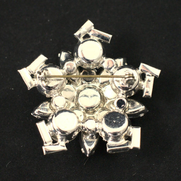 Round Rhinestone Brooch Cats Like Us