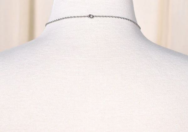 Round Swirl Silver Necklace Cats Like Us