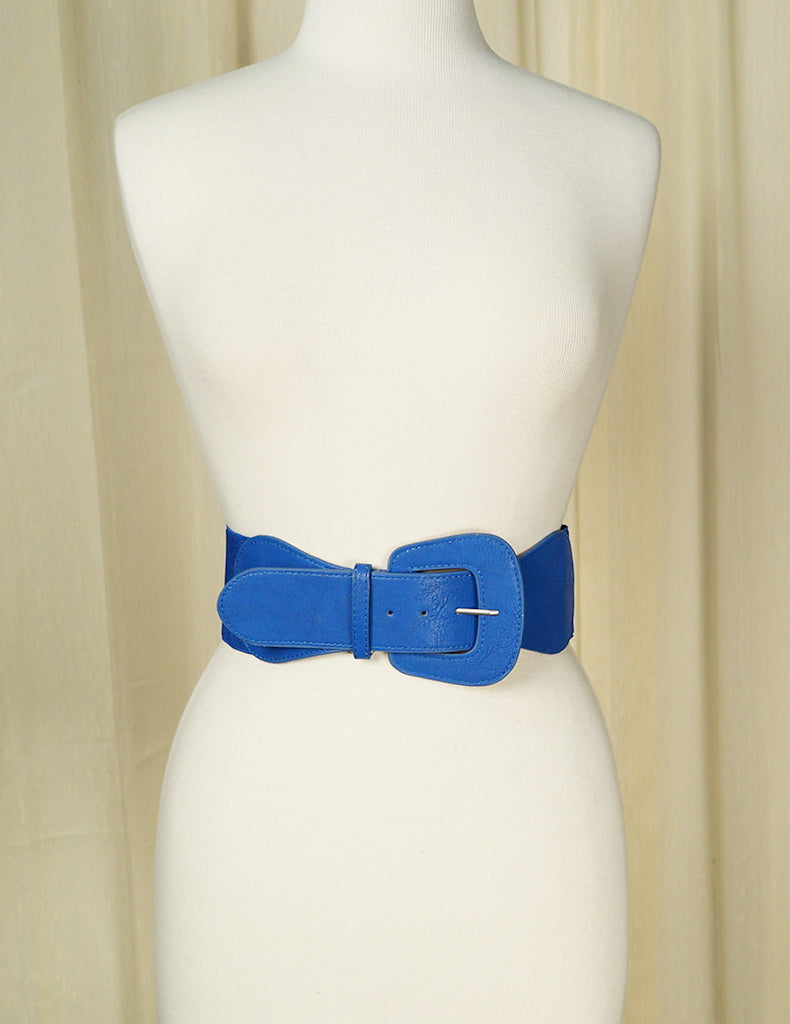 Royal Blue Pinup Cinch Belt – Cats Like Us