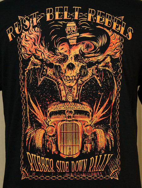Rubber Side Down Rebels T Shirt Cats Like Us