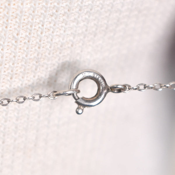 SS Aqua Rhinestone Necklace Cats Like Us