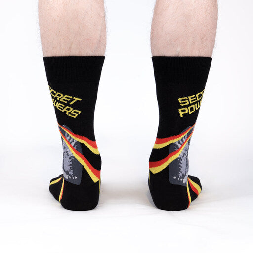 Secret Powers Cat Crew Socks Cats Like Us