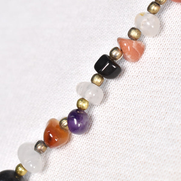 Semi Precious Stone Necklace Cats Like Us