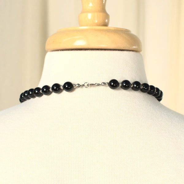 Short Black & Silver Necklace Cats Like Us