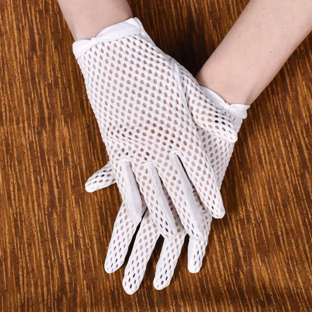 Short White Gloves Cats Like Us