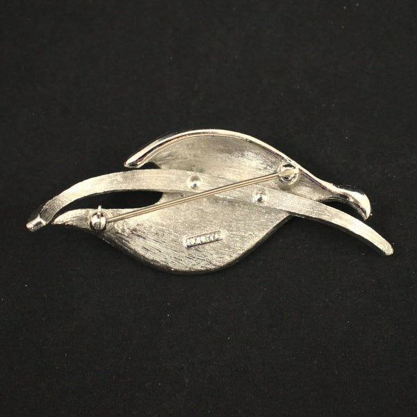 Silver Abstract Sail Brooch Cats Like Us