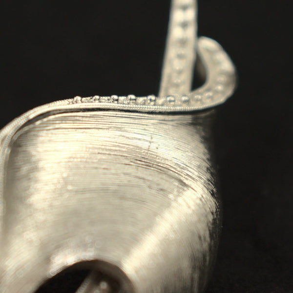 Silver Abstract Sail Brooch Cats Like Us