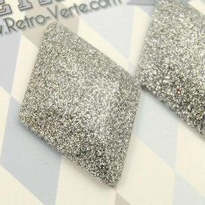 Silver Diamond Earrings Cats Like Us