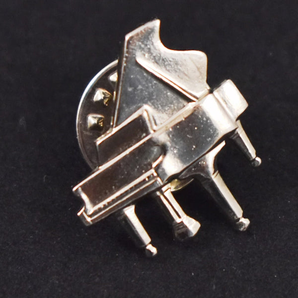 Silver Piano Tack Pin Cats Like Us