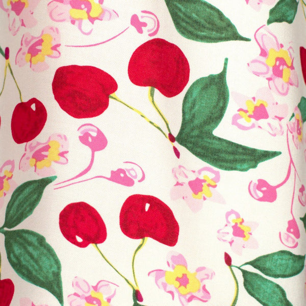 Simona Cherries Shirt Dress Cats Like Us