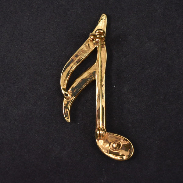 Sixteenth Music Note Brooch Cats Like Us