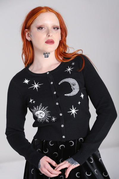 Solaris Sun & Moon Cardigan Cats Like Us