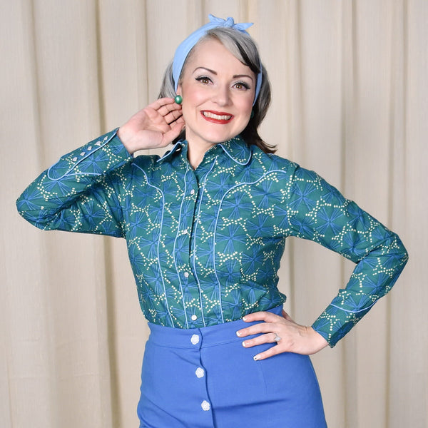 Solid Sky Blue Cotton Bandana Cats Like Us