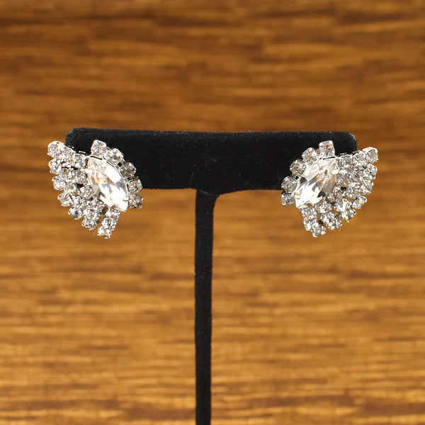 Sparkly Rhinestone Eye Earrings Cats Like Us