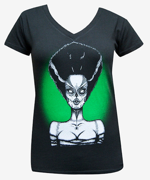 Stebbins Dead Bride V Neck T Cats Like Us