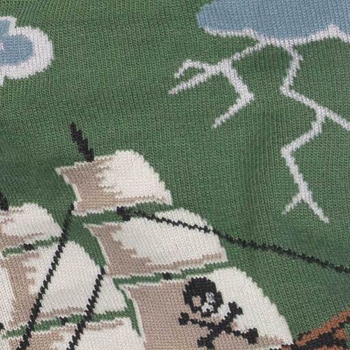 Stormy Seas Crew Socks Cats Like Us
