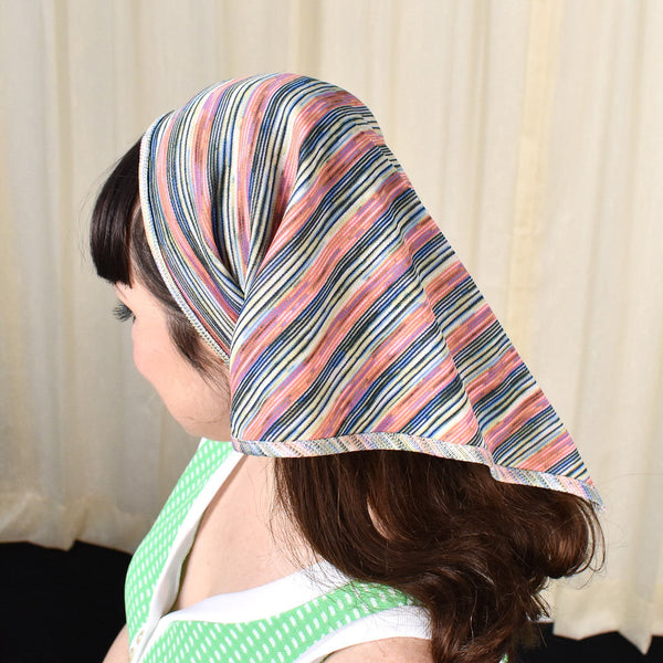 Striped Stretchy Hair Scarf Cats Like Us