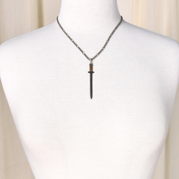 Sword Pendant Necklace Cats Like Us