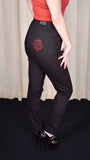 Hell Bunny Tallulah Writhes Skinny Jeans