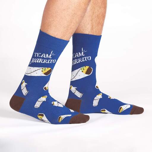Team Burrito Crew Socks Cats Like Us