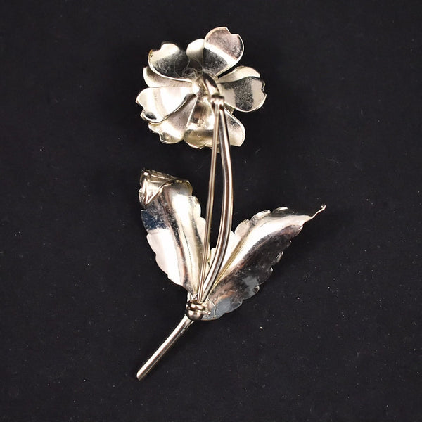 Textured Carnation Brooch Cats Like Us