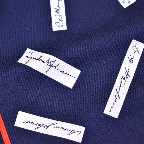 The Presidents Autograph Scarf Cats Like Us
