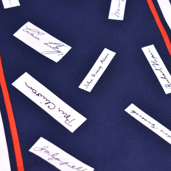 The Presidents Autograph Scarf Cats Like Us