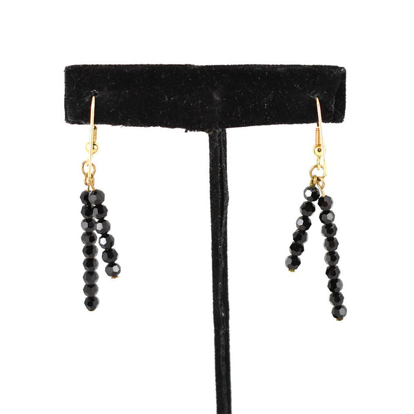 Tiny Bead Vintage Hanging Earrings Cats Like Us