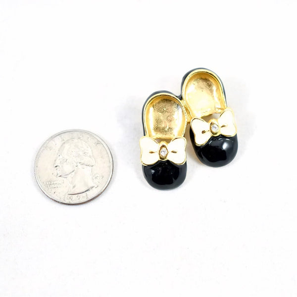 Tiny Black Shoes Brooch Cats Like Us