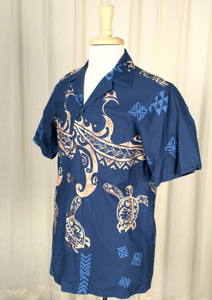 Tribal Turtles Tiki Shirt Cats Like Us