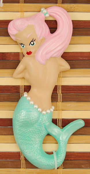 Turq Pink Haired Mermaid Deluxe Cats Like Us