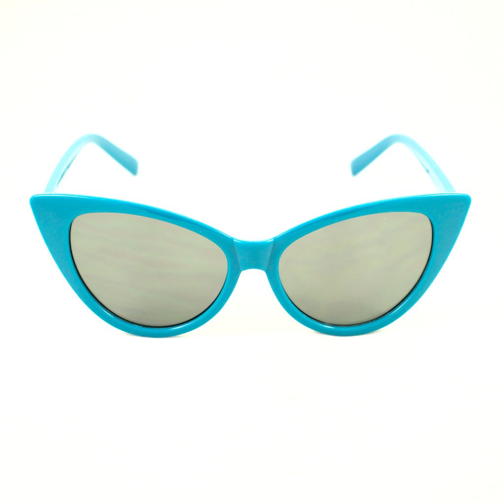 Turquoise cat sales eye sunglasses