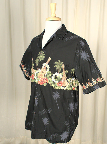 Ukulele Hawaiian Music Shirt Cats Like Us