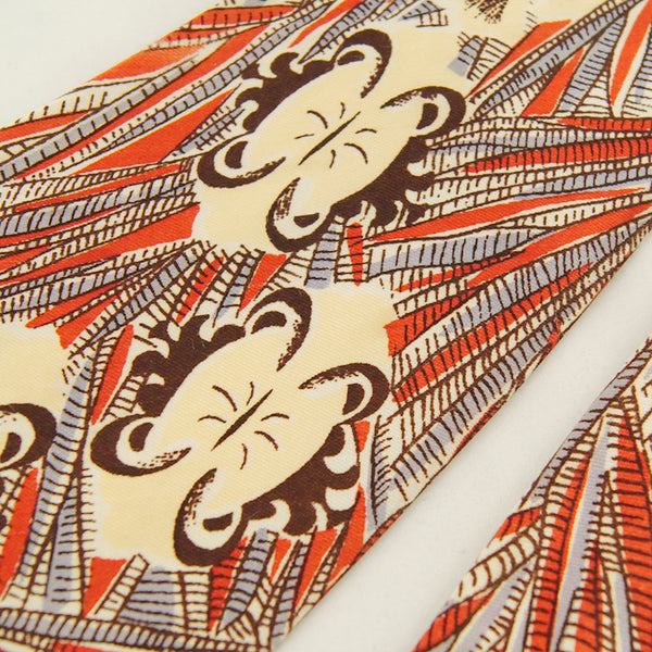 Vintage 1940s Abstract Feather Tie Cats Like Us
