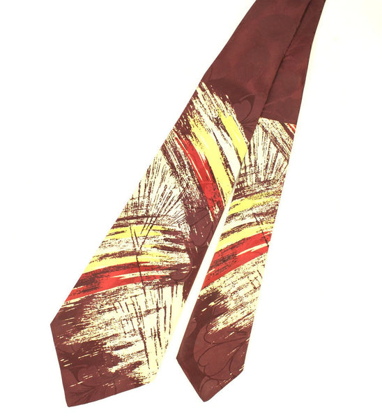 Vintage 1940s Brushstroke Tie Cats Like Us