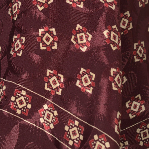 Vintage 1950s Abstract Cube Scarf Cats Like Us