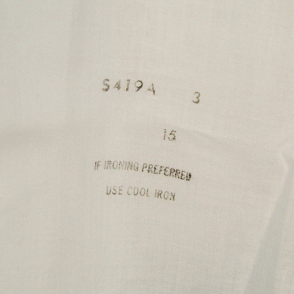 Vintage 1950s Basic Short S White Shirt Cats Like Us