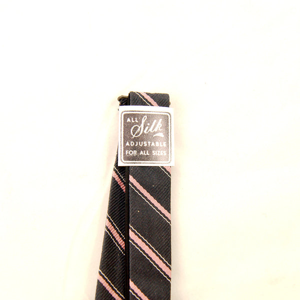 Vintage 1950s Black & Pink Bow Tie Cats Like Us