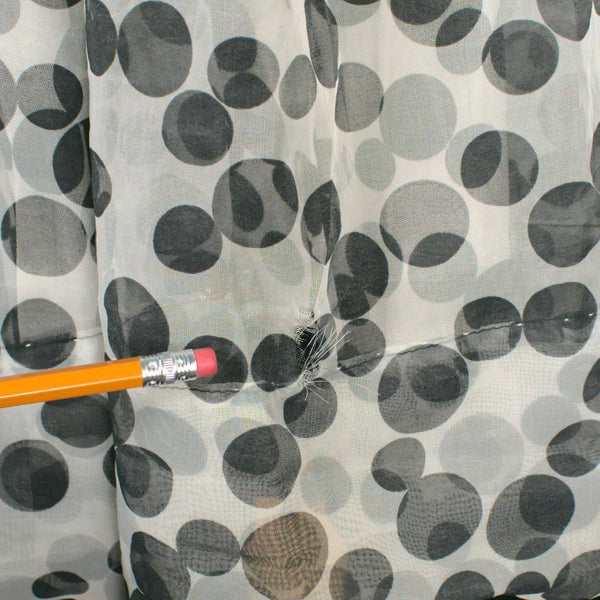 Vintage 1950s Black & White Swing Dress Cats Like Us