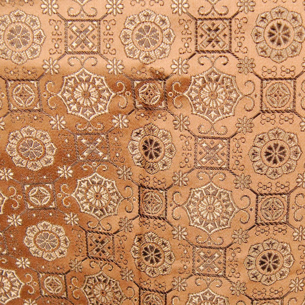 Vintage 1950s Bronze Brocade Dress Suit Cats Like Us