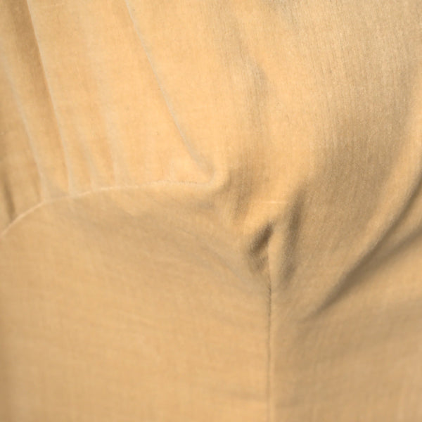 Vintage 1950s Butterscotch Velvet Dress Cats Like Us