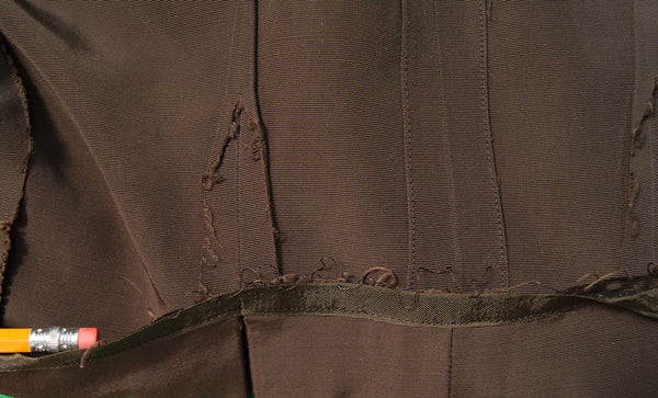 Vintage 1950s Chocolate Dress Suit Cats Like Us