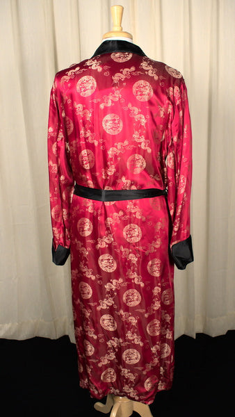 Vintage 1950s Dragon Smoking Jacket Cats Like Us