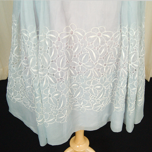 Vintage 1950s Eyelet Swing Dress Cats Like Us