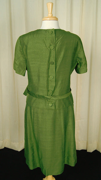 Vintage 1950s Green Skirt Suit Cats Like Us