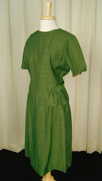 Vintage 1950s Green Skirt Suit Cats Like Us