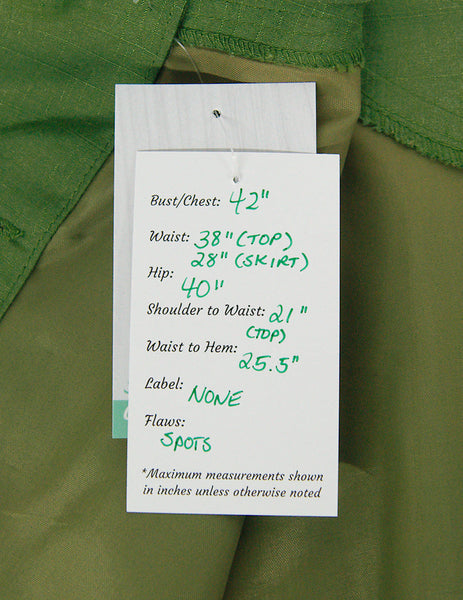 Vintage 1950s Green Skirt Suit Cats Like Us