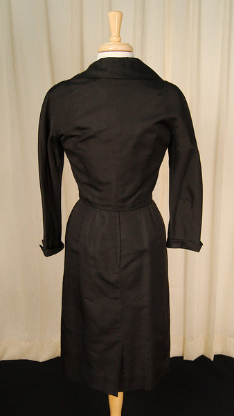 Vintage 1950s Lace Trim Dress Suit Cats Like Us
