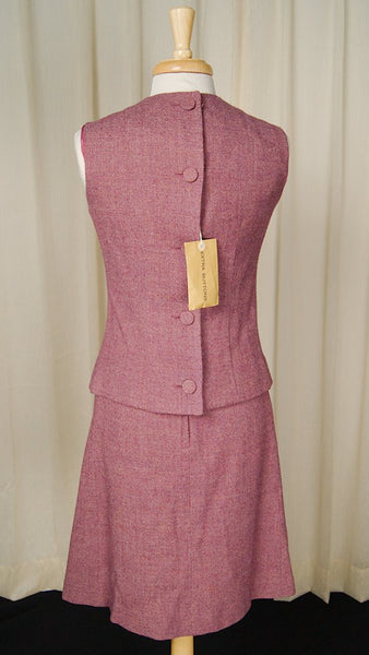 Vintage 1950s Lavender Dress Suit Cats Like Us